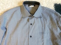Image 2 of Agnes B Homme striped shirt, made in France, size 42 (fits M/L)