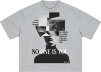 Image 4 of Boxy Oversized "NO ONE IS YOU FFP" T-shirt 400gsm|11.8oz