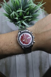 Image 6 of 1998 Omega Speedmaster "Schumacher" - Automatic Omega Cal. 1143 Chronograph