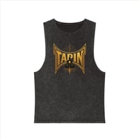Image 2 of TAP IN™ Unisex Stonewash Tank Top Gold