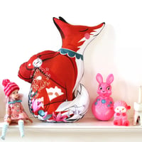 Image 1 of Diy Kit - Travelling Fox Cushion