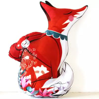 Image 2 of Diy Kit - Travelling Fox Cushion