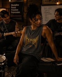 Image 1 of TAP IN™ Unisex Barnard Tank Gold