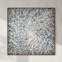 Image 3 of 'Smokedancer' - 122x122cm