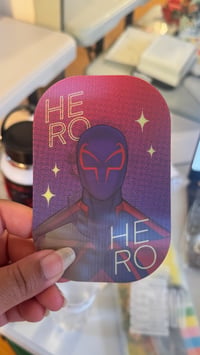 Image 6 of HERO 2.5IN CHARMS AND 4IN LENTICULAR STICKERS