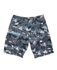 ice blue camo shorts