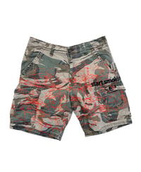tan camo shorts