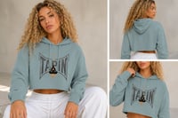 Image 3 of TAP IN™ Women’s Cropped Hooded Sweatshirt