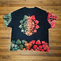 Image 3 of Rasta (3XL) Mandala Reverse Tie Dye