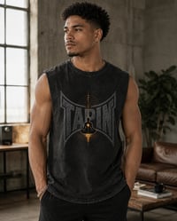 Image 1 of TAP IN™ Unisex Stonewash Tank Top