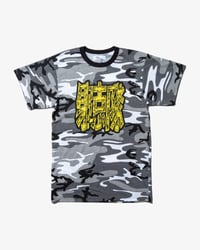 Image 1 of ‘Sick Team’ Camo Tee [GREY]