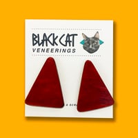 Image 1 of Black Cat veneerings - red