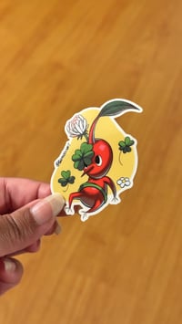 Image 4 of 3in Lucky Clover Stickers