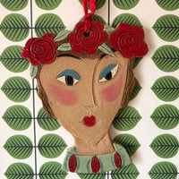 Image 1 of Maud - Vintage Lady Wall Plaque