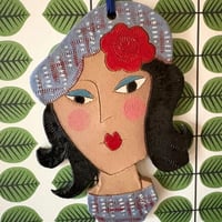 Image 1 of Margo - Vintage Lady Wall Plaque