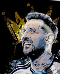 Image 3 of King of The World - Gold Foil Print