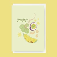 Image 1 of Appreciation Greeting Card- "I thank Allah for you everyday"