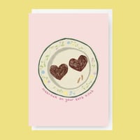 Image 1 of Marriage Greeting Card- "Mabrouk on you Katb Kitab"