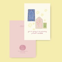 Image 2 of New Parents Greeting Card- "You’re going to be amazing parents inshallah"