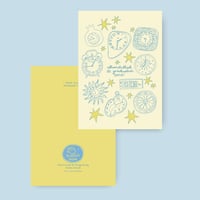 Image 2 of Graduation Greeting Card- "Alhmdulilah its graduation time!"