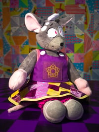 Image 3 of Playtime Patchwork Mouse - OOAK Plush Doll