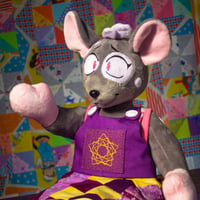 Image 4 of Playtime Patchwork Mouse - OOAK Plush Doll