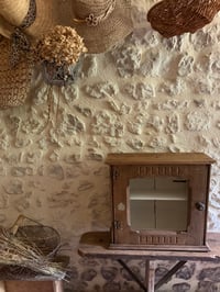 Image 1 of Petite vitrine ancienne - Décoration brocante 