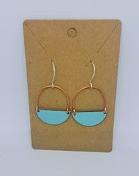 Enamel half hoop