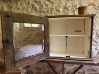 Image 8 of Petite vitrine ancienne - Décoration brocante 