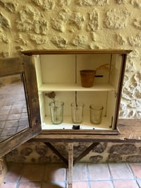 Image 4 of Petite vitrine ancienne - Décoration brocante 