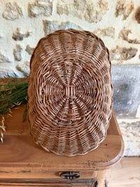 Image 4 of Panier en osier vintage - Décoration campagne 