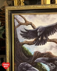 Image 2 of PRE-ORDER - Art Print (8x10) Black Wings Watching