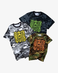 Image 5 of ‘Sick Team’ Camo Tee [NAVY]