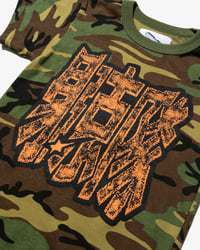Image 3 of ‘Sick Team’ Camo BABY Tee [GREEN]