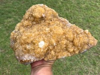 Image 7 of Citrine & Calcite Statement Cluster | Brazil #3038