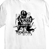 Image 2 of OVERSTIMULATED ICARO WHITE T-SHIRT