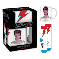 Image 1 of David Bowie (Aladdin Sane) Mug & Socks Set
