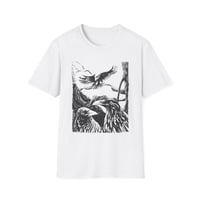 Image 1 of T-Shirt - 3 Ravens - Primitive design