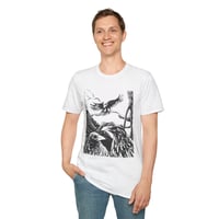 Image 4 of T-Shirt - 3 Ravens - Primitive design