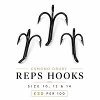 Image 1 of Halni E.D Replica Treble Hook - Pack of 100