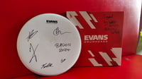 Sergeant Thunderhoof - Signed 14" Snare Drum Skin - 'The Ghost of Badon Hill' 1 of 2