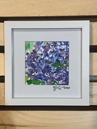 Blue Hydrangea Painting #1