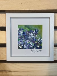 Blue Hydrangea Painting #3