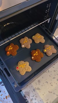 Image 2 of burnt cookie keychain