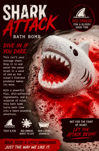 Image 3 of Shark Attack Bath Bomb