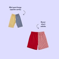 Image 2 of PACK PATRÓN PANTS: MINI + ADULTO