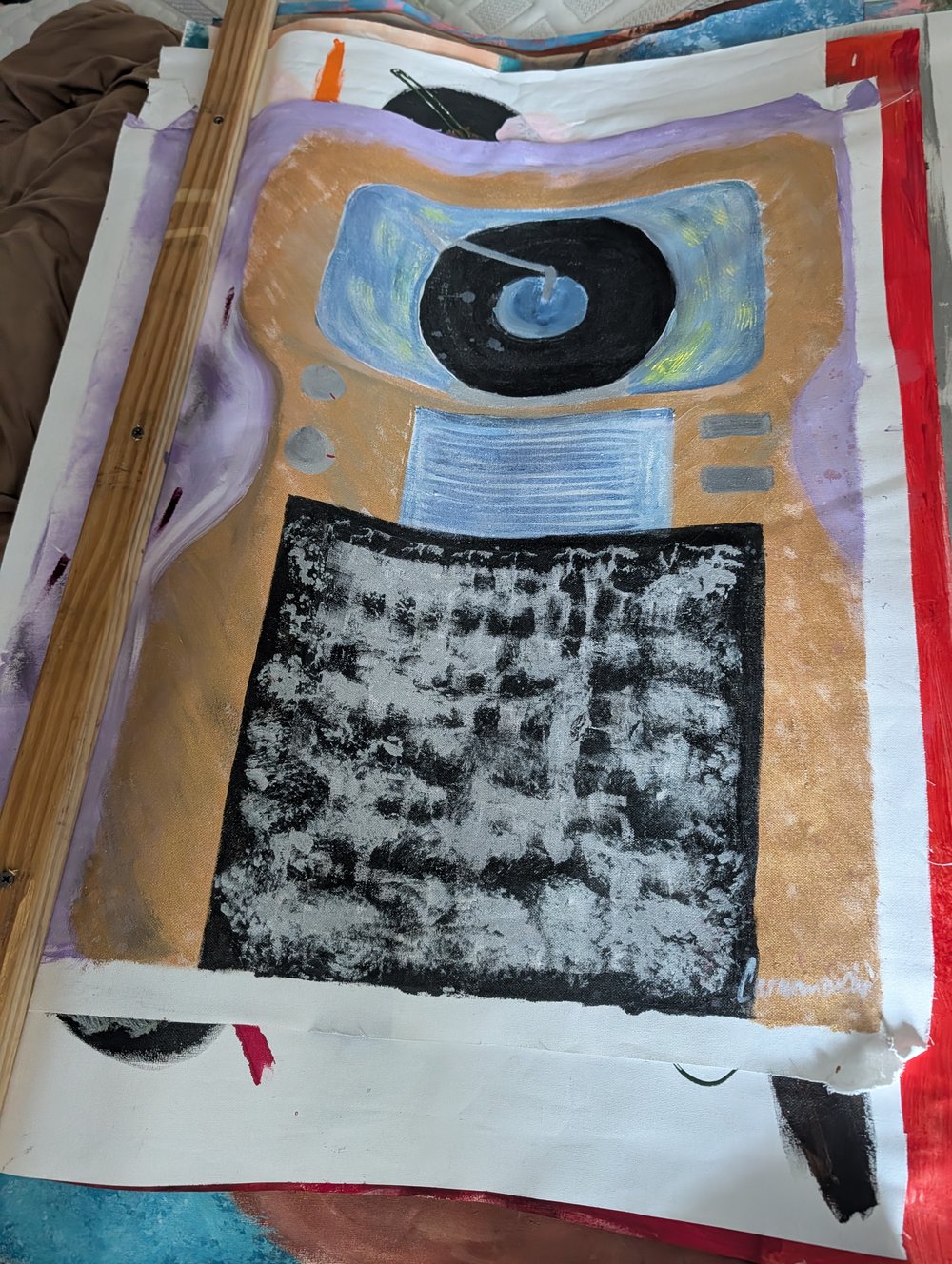 Image of Rolled canvas potentials 