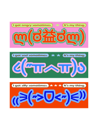 Image 1 of XL STICKER - I GET EMOTIONAL