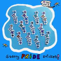 Image 1 of Starry Pride Stickers