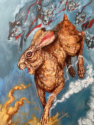 Image of 'Prince with a thousand enemies' Original watercolour on board